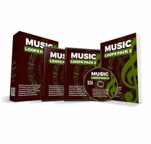 25 Royalty-Free Music Loops Pack 2 - with Resell Rights